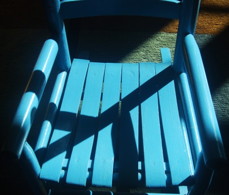 Picture of a child's rocking chair